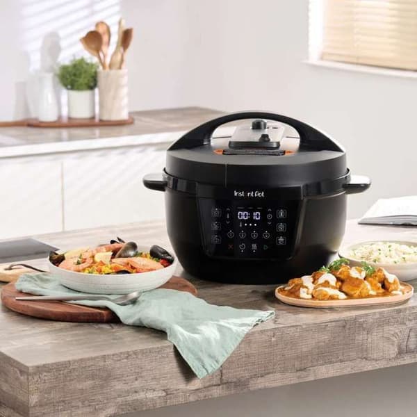 Multikoger 7-i-1 - INSTANT - 7.1L - Rustfrit Stål - Sort - 1200W