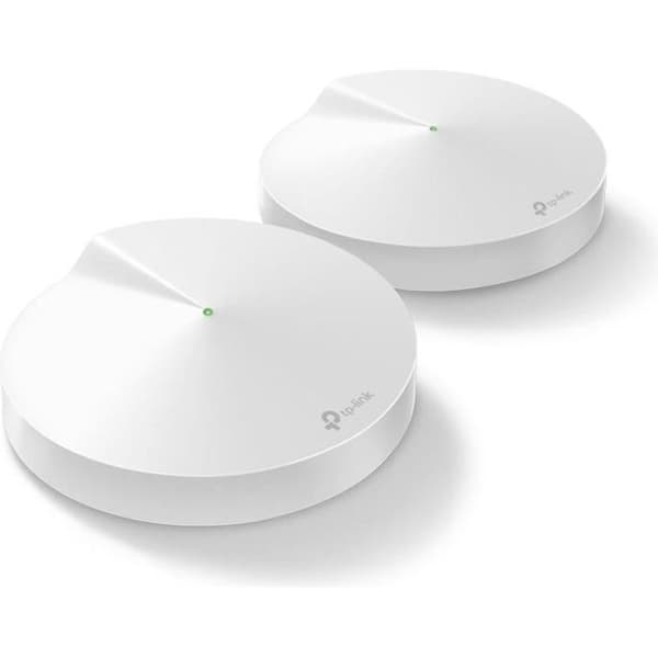 Mesh WiFi-system - TP-LINK - Deco M5 (2-Pack) - Dække op til 278m2 - WiFi-forbindelse - Hvid farve