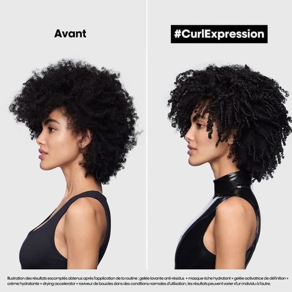 Hårmaske - L'Oréal - Curl Expression - 500ml - Intens hydratation - Exceptionel glans