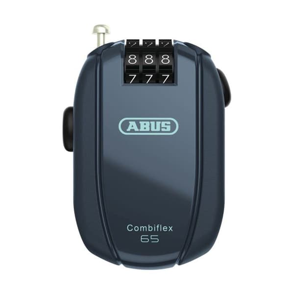 Antivold - Abus - Combiflex - Kabel 125 cm - 4-cifret kode - Midnight Blue