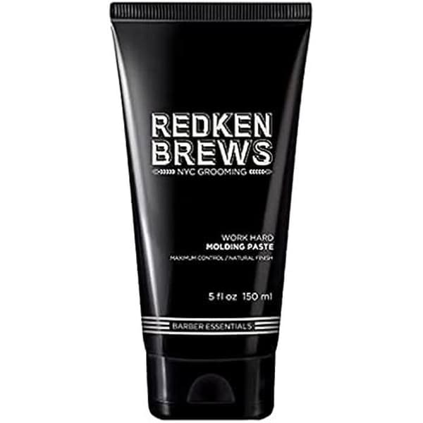 Barbering til mænd - Redken Brews Work Hard Molding Paste - 100ml