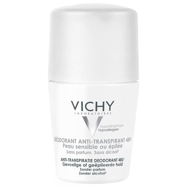 Deodorant - Vichy - Roll-On - 50ml - Känslig hud - Effekt 48h