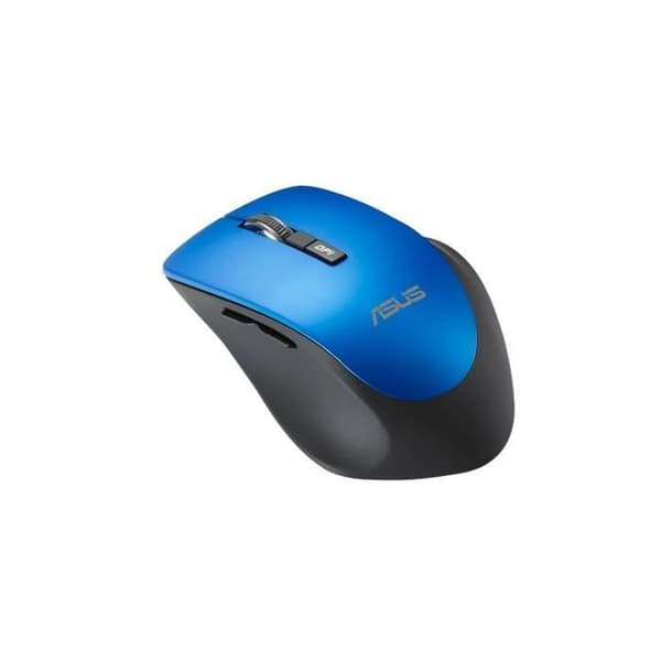 ASUS WT425 Mus - Trådløs - Optisk - 6 knapper - 1600 DPI - Blå