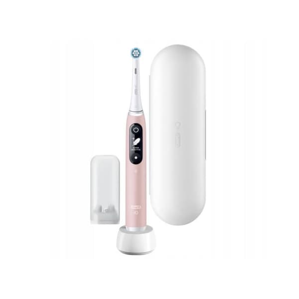Elektrisk Tandbørste - ORAL-B - iO Series 6 - Pink Sand - 5 Tilstande - Bluetooth - Tryksensor