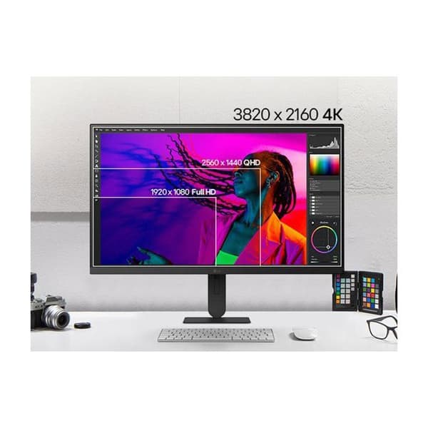 Skærm - LG - 27U730B-B - IPS 4K UHD USB-C PD 65W