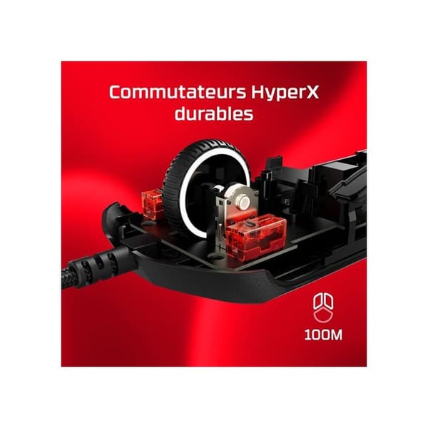 HyperX Pulsefire Haste 2 (Svart)