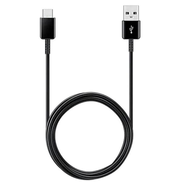 USB-kabel - SAMSUNG - Pakke med 2 - USB A/USB C - 1,5 m - Sort