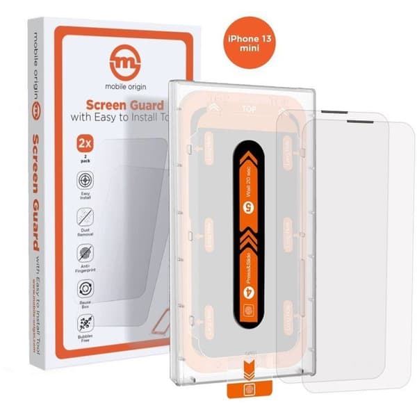 Mobile Origin Skærmbeskyttelse iPhone 13 mini 2 stk til mobiltelefoner