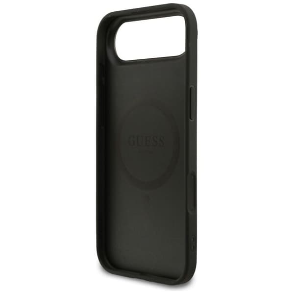 Coque Guess 4G Ring Classic Logo MagSafe til iPhone Air - Sort