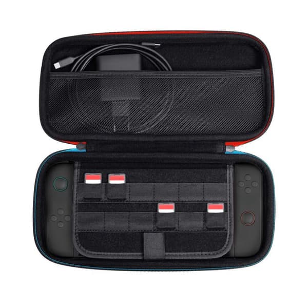 Pung til Nintendo Switch 2 - TRUST - GXT 1251 - Stødabsorberende - Plads til 4 Joy-Cons - Sort