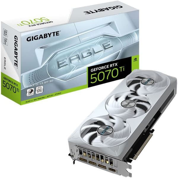 Gigabyte - Grafikkort - RTX 5070TI - Eagle OC Ice - 16Go