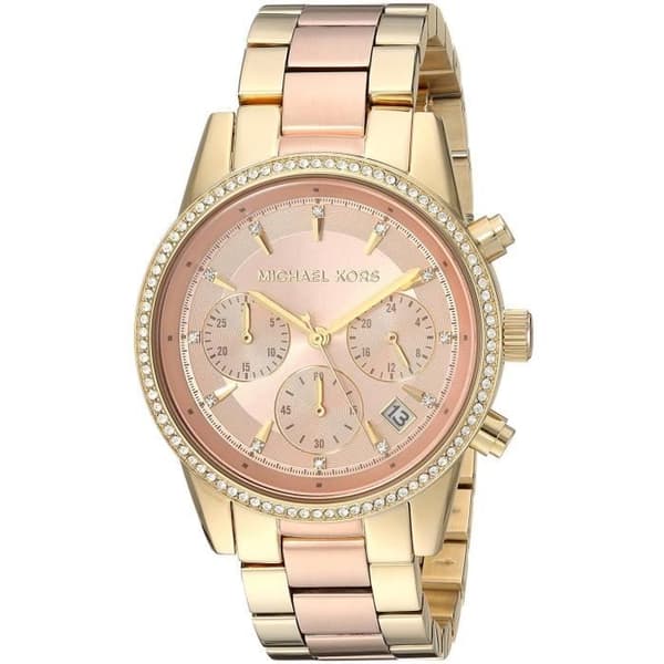 Ur - MICHAEL KORS - MK6475 - 37 mm - Rustfrit stål - Guld