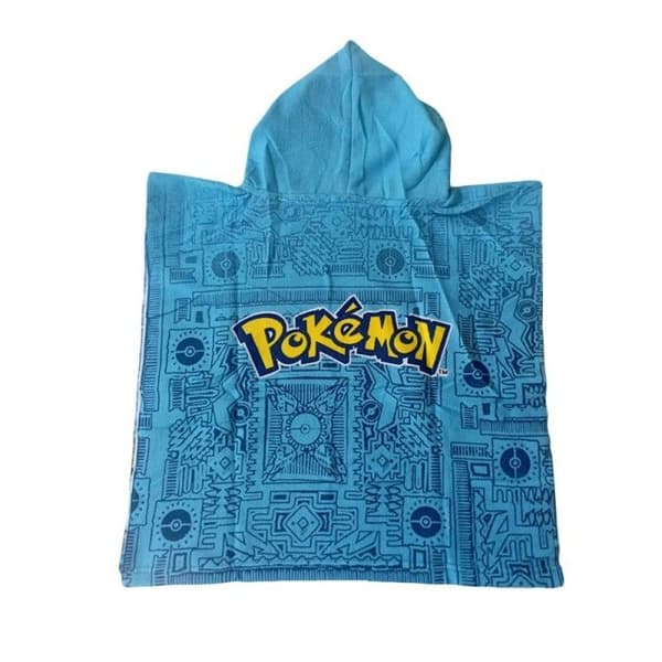 Pokémon Characters Bath Poncho