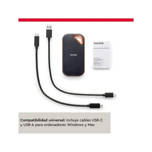 Intern SSD-enhet - SANDISK - - 4TB - - (SDSSDE81-4T00-G25)