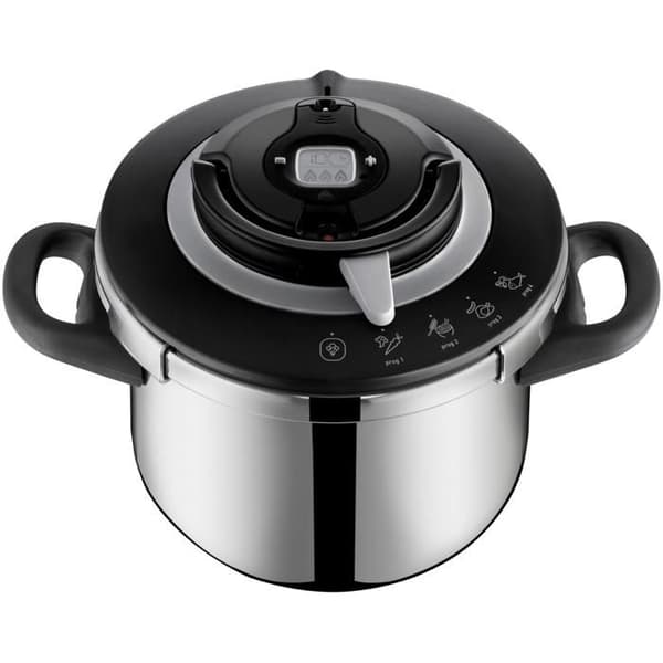 Trykkoger - TEFAL - Clipso CHEF - 6 liter - Rustfrit stål - 4 madlavningsprogrammer