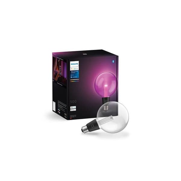 Philips Hue G125 E27 6,8 W Hvid smart pære