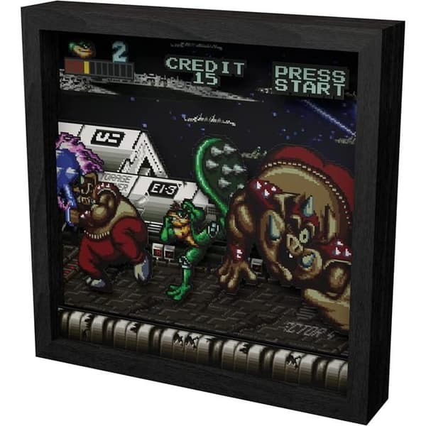 Pixel Frames - Battletoads Big Bad Boot - 23x23 cm