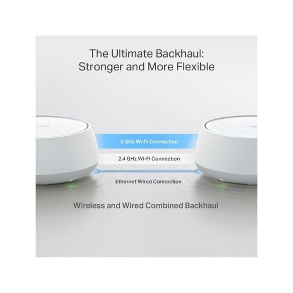Mesh-system - TP-Link - DECO BE25 (3-PACK) - Wi-Fi 7 - 2882 Mbit/s - Hvid