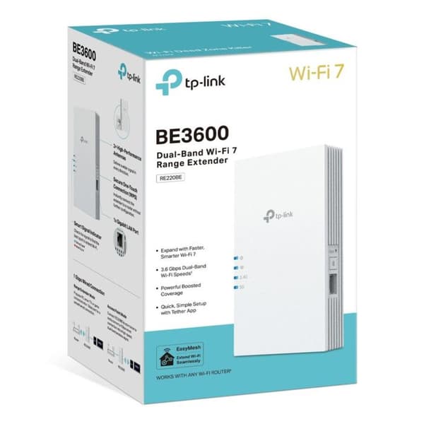 TP-LINK RE220BE WiFi-signal förstärkare