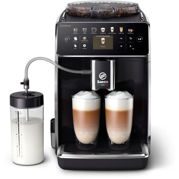 Espresso med kværn - PHILIPS - SM6580/00 - 1500 W - 15 bar - Sort