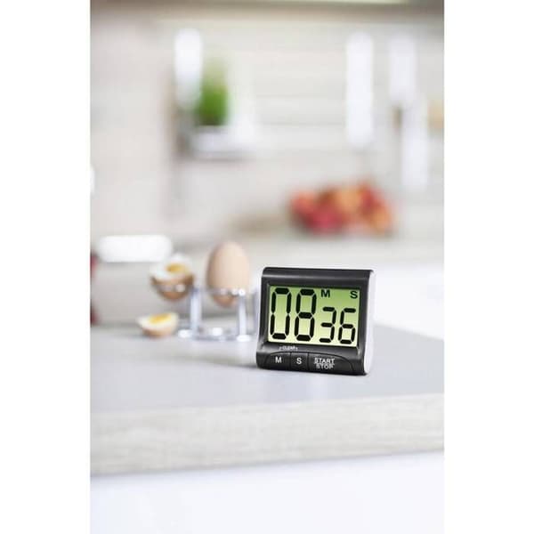 Köks timer - Xavax - Nedräkning - Digital - Svart - Programmerbar 99 min 59 sek
