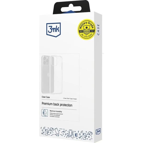 Transparent fodral 3MK Clear Case för Realme C61
