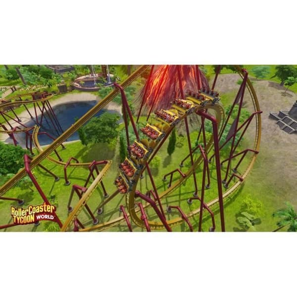 PC-spel - Atari - Roller Coaster Tycoon World Deluxe Edition - Simulering - Boxed version