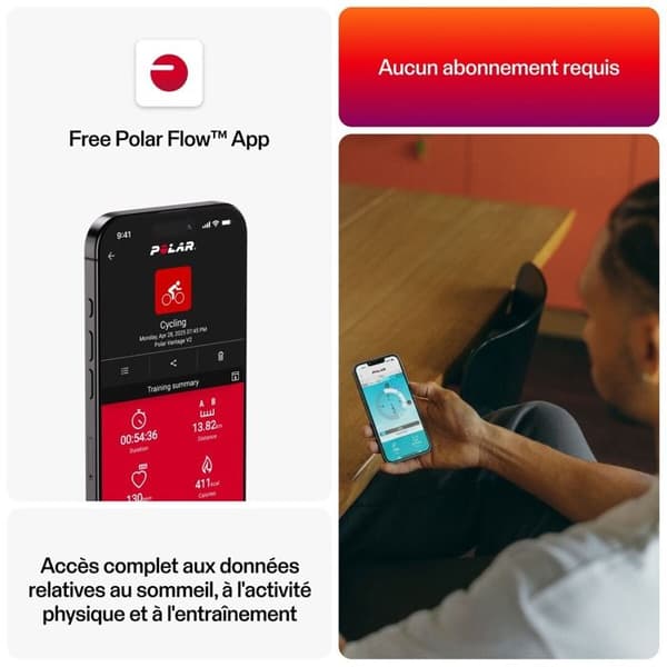 Polar Loop Svart uppkopplade armband