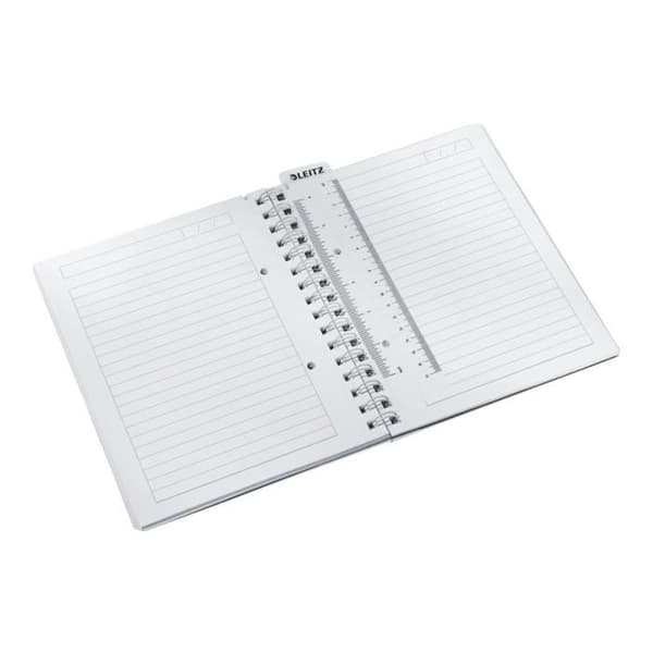 Cahier A5 - Leitz - WOW - 80 sidor - Polypropen - Blå glasyr