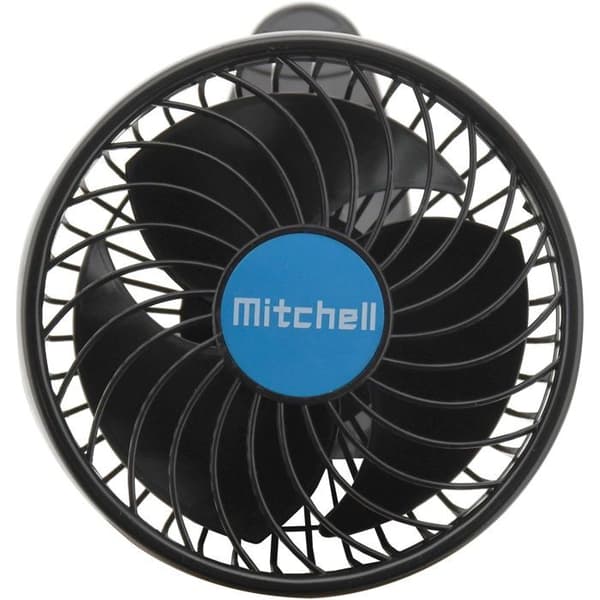 Bilfläkt - MITCHELL - 115mm - USB-A - Klipsmontering - 1 hastighet