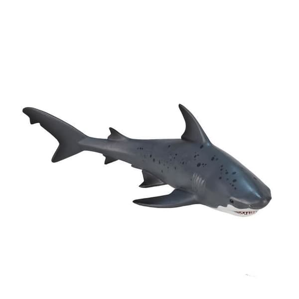 Figur - MOJO - Tjurhaj - Grå - 3 år - Inomhus - Unisex