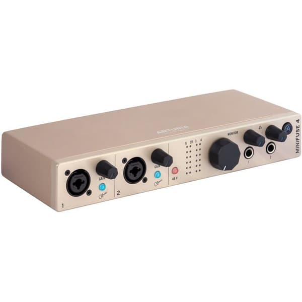 Arturia MiniFuse 4 Champagne lydinterface