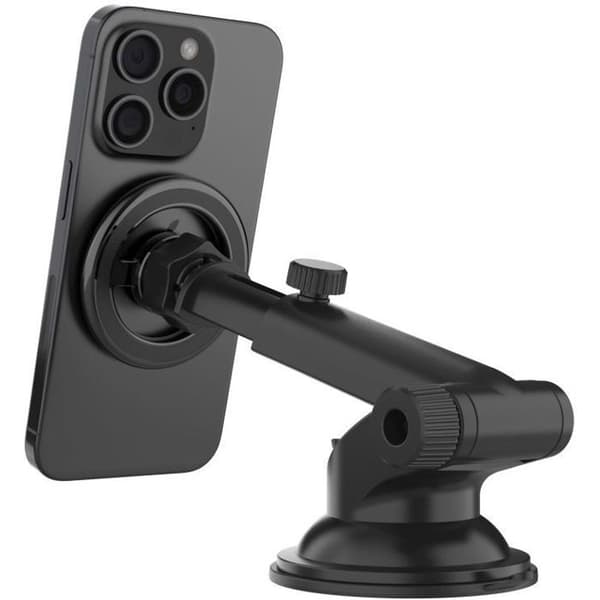 Telefonstöd - FIXED - MagMount XL - Sugpropp - MagSafe - Svart