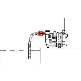 GARDENA Adapter til sugeslange 25 mm – Holdbar forbindelse til pumpe – Nem og robust montering – (1724-20)