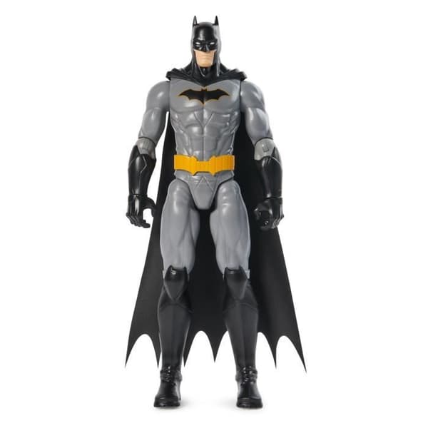 SPIN MASTERFIGURINE 30 CM - BATMAN GRÅ REBIRTH Batman