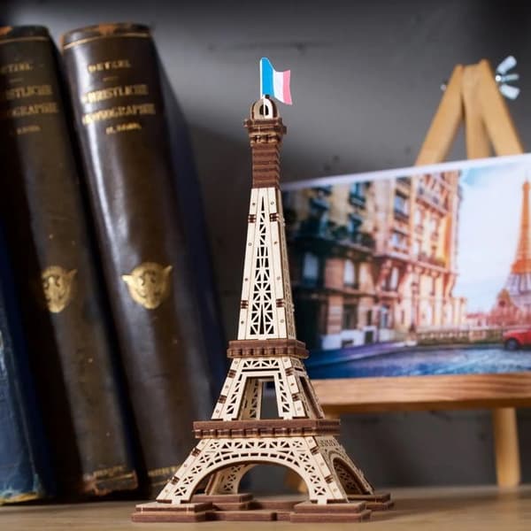 Paris Tårn - Ugears - 3D puslespil i træ