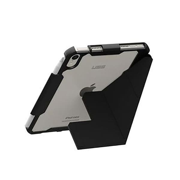 Ärende för iPad mini 6/7 - UAG - Stötsäker folio - Svart - Lätt skydd - Ställfunktion