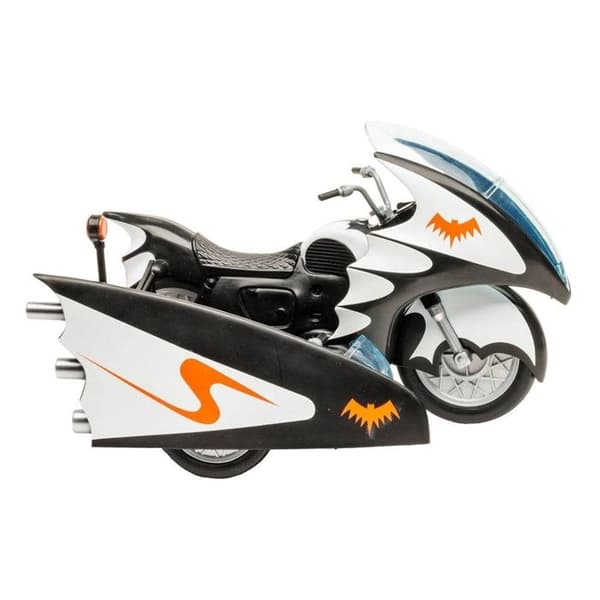 McFarlane Toys - DC Retro - Batcycle Fordon med sidovagn
