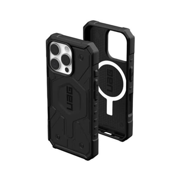 Coque - UAG - iPhone 16 Pro - Antimikrobiell - Förstärkt - Pathfinder Svart