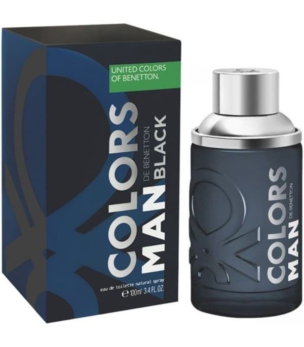 Eau de parfum - BENETTON - COLORS BLACK MAN - 100 ml - Unisex - Spray