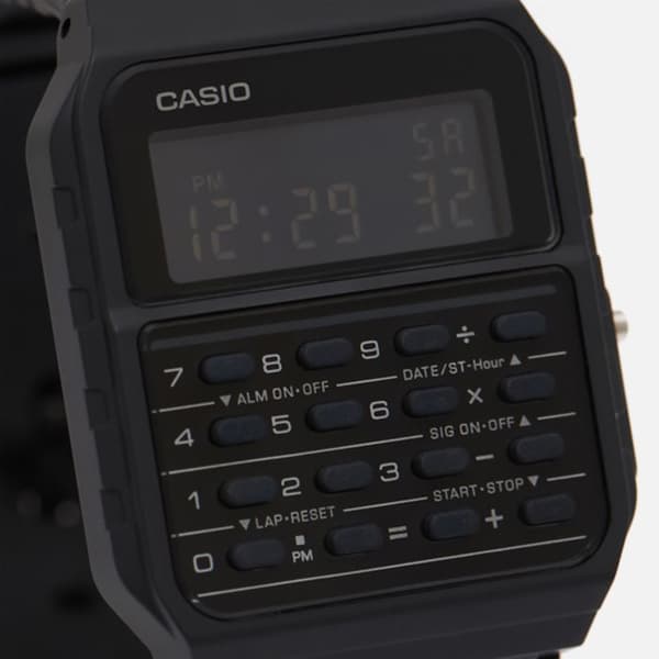 Klocka - CASIO - CA-53WF-1BEF - Vattentät - Stoppur - Larm