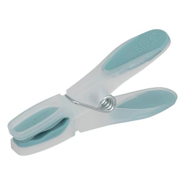 Set med 24 plastklämmor "Rubber"