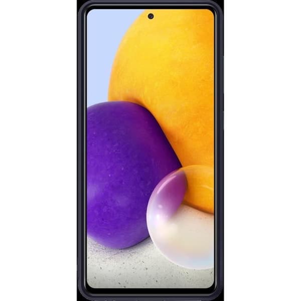 Silikone Cover - Samsung - Galaxy A72 - Fleksibel - Sort - Glat