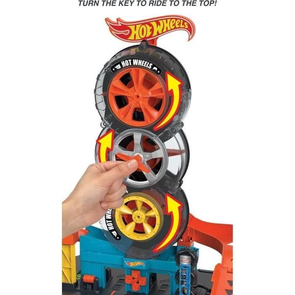 Hot Wheels City - Däckbutikstur