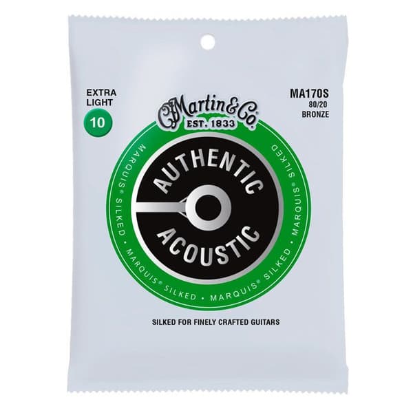 Martin Strings MA170S AUTHENTIC MARQUIS SILKED 80/20 Bronze Extra