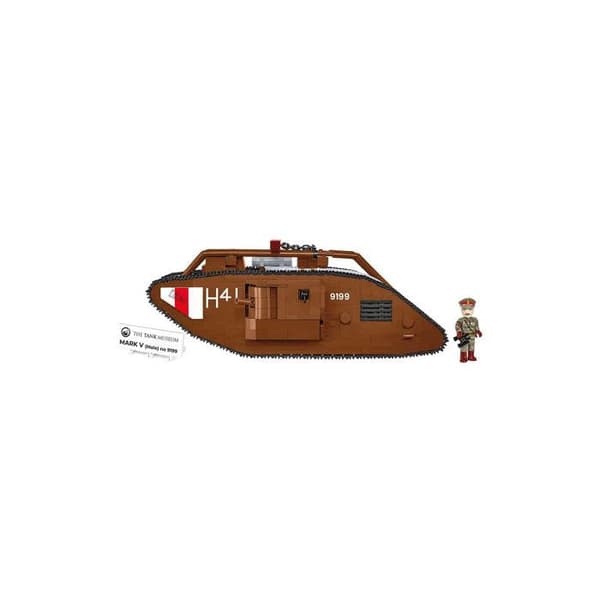BYGGESET - COBI - MARK V (HAN) - BRUN - 844 ELEMENTER - SKALA 1:35