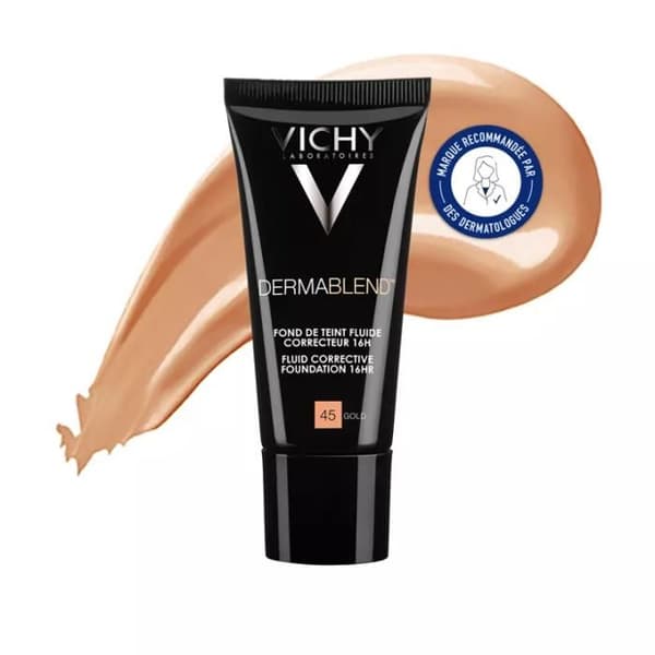 Fond de teint - Vichy - DERMABLEND - Corrector SPF35 - Farve #15-opal - 30 ml