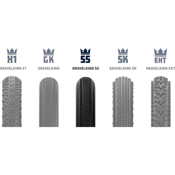 Panaracer Gravelking SS 700 × 45 sort