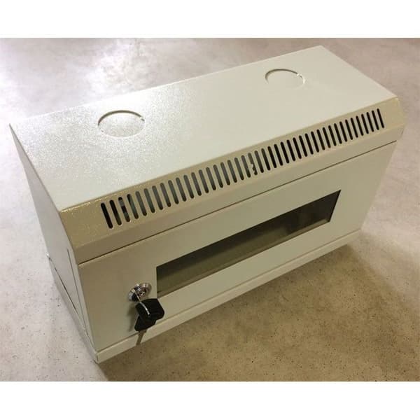 Datacom 10 4U/140 mm (glas) grå
