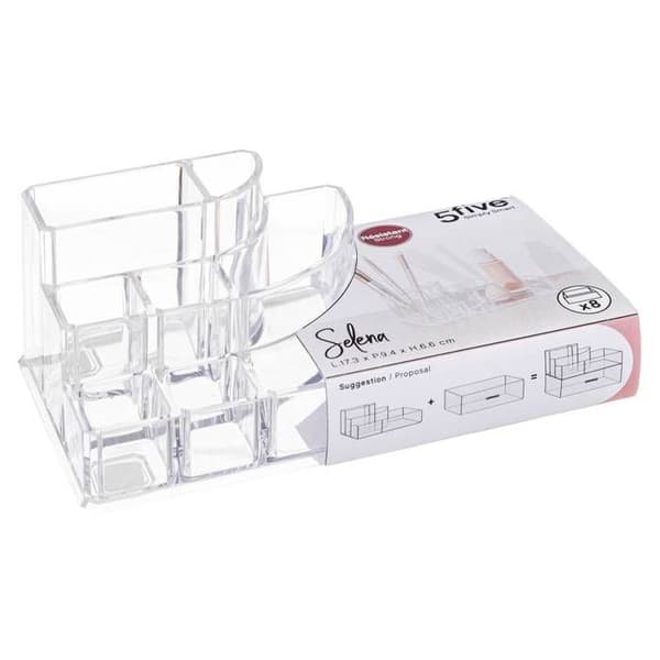 Makeup organizer "Selena" transparent